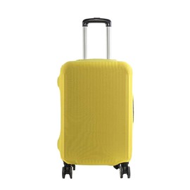 Anawakia Elastic Plain Suitcase Cover Protective Case Suitcase Cover Luggage Cover Luggage Cover (Yellow, L 25-28 Inches)