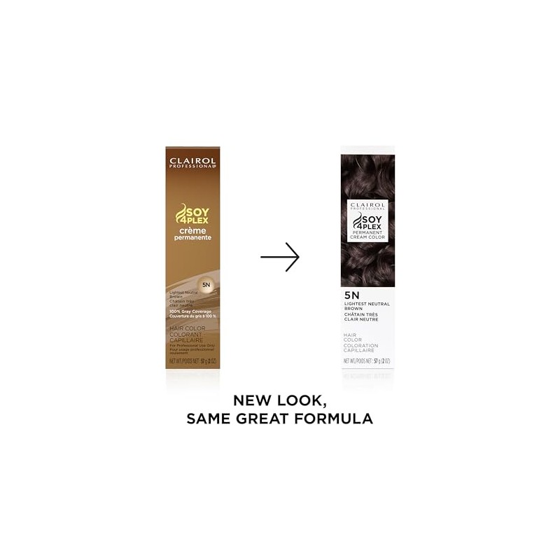Clairol Crème Permanent 5N Lightest Neutral Brown