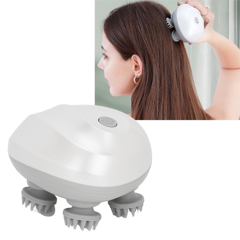 Handheld Electric Scalp Massager Intelligent Portable Head Scratcher Massager for