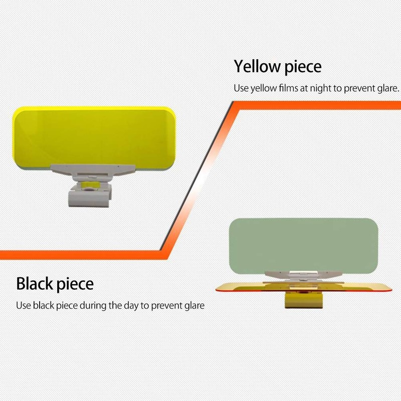 Car Sun Visor Extender, Anti-Glare Windscreen Extender, 2 in 1