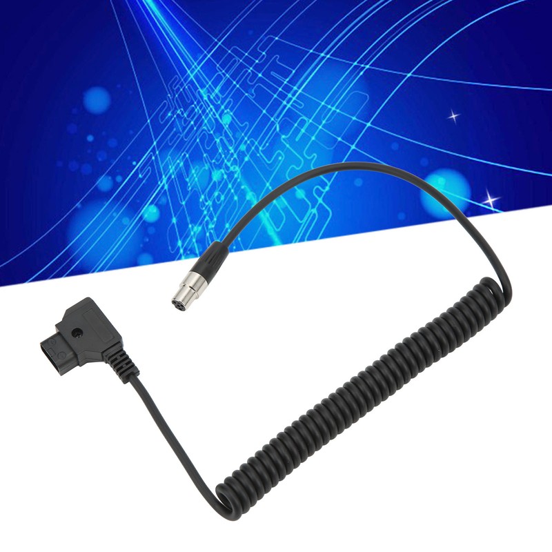 D TAP Male to 4 Pin Mini XLR Adapter Power