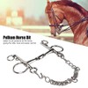 Naroote Pelham bit, Horse Pelham bit Acero Inoxidable Duradero para