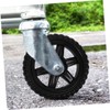 CHILDWEET 4pcs Rolling Cart Wheels Replacement for Shopping Trolleys Heavy