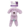 AROMADOG Rosewood Calm Fleece Flattie Dog Toy, with Calming Lavender