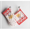 Maison d' Hermine Oven Mitts + Pot Holders 100% Cotton