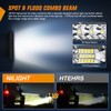 Nilight Slim LED Light Bar 2Pcs 7 Inch 16LED Single