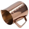 Frothing Cup, Coffee Milk Pitcher 550ML With Scale Rose Gold