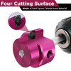 JYINCPED PVC Pipe Reamer 3/4 Inch & 1 Inch Head,