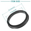 ACROPIX 71.5 to 87.1mm Hub Centric Rings Black - Pack