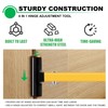 Andorm Door Hinge Gap Adjustment Tool, Hinge Bender 4 in
