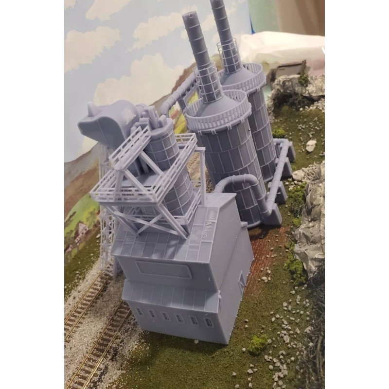 N scale building 1:160 Steel Mill / Factory