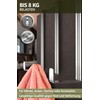 4smile Door Hooks for Hanging, Set of 4 - Stainless
