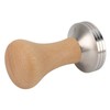 Coffee Tamper with Wooden Handle Easy To Operate Outstanding Extraction