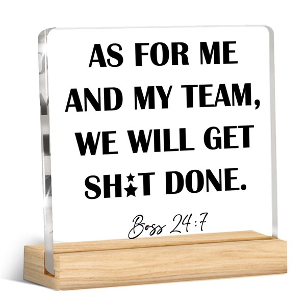 Funny Boss Gifts Bosses Day Gifts for Women Men, Gift