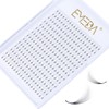 EMEDA 8D Pre Made Fan Eyelash Extensions, D-Curl, 0.07 mm,
