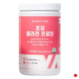 비타민마을 초유 콜라겐 단백질 프로틴 대용량 420g Vitamin Village Colostrum Collagen Protein Large Size 420g