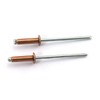 HJ Garden 25pcs 1/8 x 1/2 Inch (3.2x12mm) Red Copper