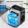 Antarctic Star Ice Maker Countertop, Portable Ice Machine with Carry