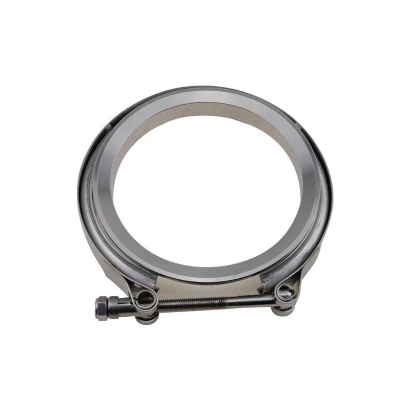 JONJEA 5" Exhaust Downpipe Flange Clamp Fit for S400 S400SXE