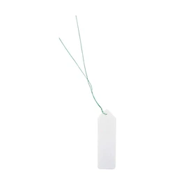 Natural Gardening Hanging Labels (Vinyl), White 50 Piece 727673 