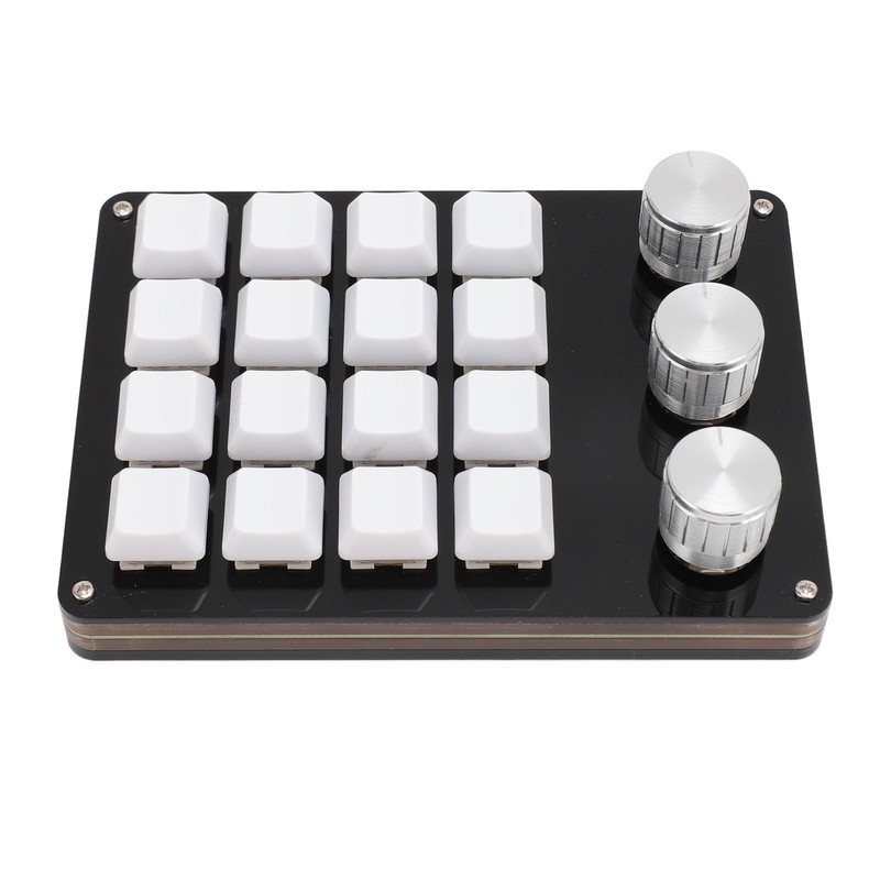 Mini 16 Key Keypad with 3 Knob Custom Programming Hot