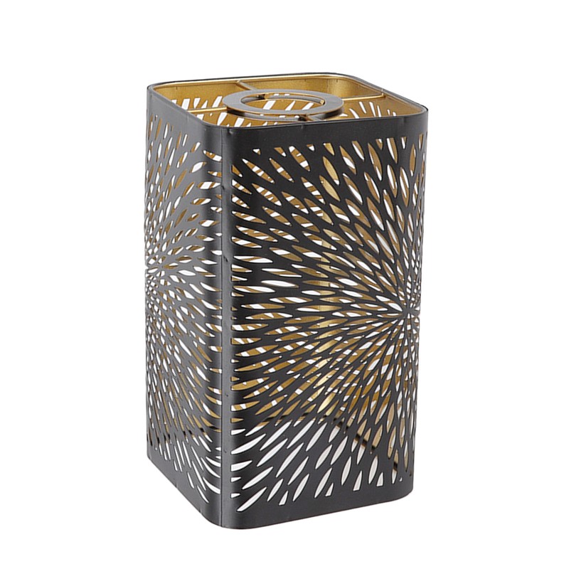 Lamp Shade Wrought Iron Hollow Design Modern Style Detachable Table