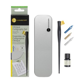 MANUSCRIPT Modern Calligraphy Oblique Set Black