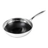 Black Cube Hybrid Stainless/Nonstick Cookware Chef's Pan, 9.5-Inch