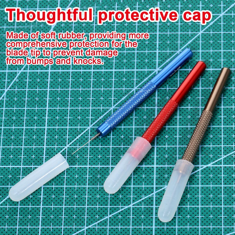 3-Piece Glue Applicator Metal Applicator Needles for Adhesive Dispensing Miniature