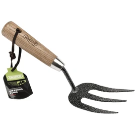 Draper DRA14314 Carbon Steel Heavy Duty Weeding Fork with Ash Handle