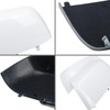 White Directly Replacement Side Mirror Covers Caps for 2015-2022 Chevy