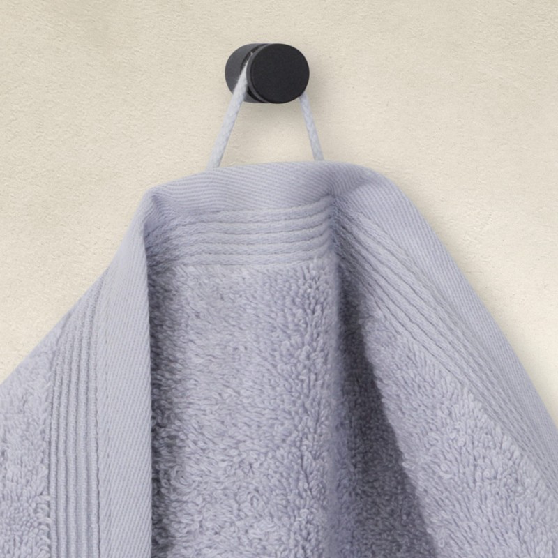 Möve Super Fluffy Guest Towel, 100% Cotton, Silver, 30 x