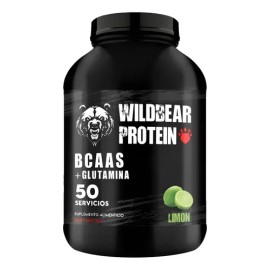 Aminoácidos Bcaas + Glutamina Wild Beard 1kg Varios Sabores