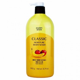 Happy Bath Classic Moist Body Wash Apple Banana 900g