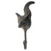 Thorness Sturdy Wall Mounted Cast Iron Fox Head Hook Hanger