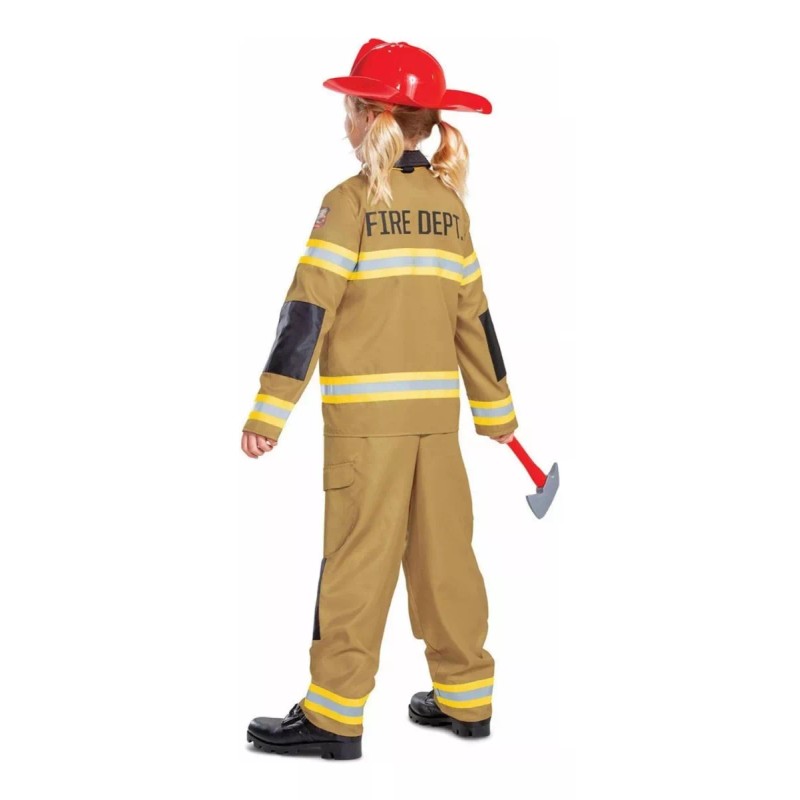 Disguise Disfraz De Bombero Para Niños Con Casco Y Accesorios