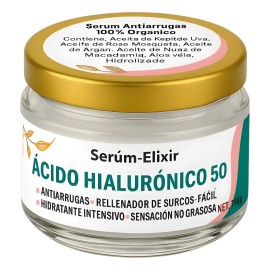 Crema Antiarrugas - Acido Hialuronico 120g Mixta Día/noche