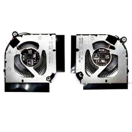 Bestparts New CPU+GPU Cooling Fan for ACER Predator Helios 300 (PH315-55 PH317-56), P/N: for FPK8 DFSCL12E06486T, NS8CC19, 12V Fan (ABS Fan Blade)