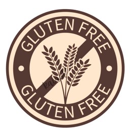 100pcs 2.5cm Gluten Free Sticker Pantry Food Label Thank You Business Sticker Tag Parcel Mailing Seal Food Warning Label Tag