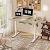 FLEXISPOT EN2 Whole-Piece Standing Desk with Clamp Power Strip, 48
