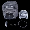 For Husqvarna 52mm Cylinder Piston Top End Rebuild Kit For