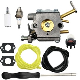 LIZAPUS Carburetor Compatible with Homelite UT10863 45cc Chainsaw 23AV UT-10820 UT-10773 Replacement Carb