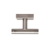 Chiswick Flexi Fix Double Wall Mounted Coat Hook, Brushed Nickel