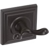Delaney Hardware 520604 700 Series Bath-Towel-Hooks, Black
