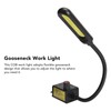 Magnetic Work Light Soft Gooseneck Knob Switch Magnetic Base Easy