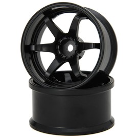 G-Force N-6 Drift Wheel Traction /+8/Black RC Wheel GD069