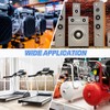 sourcing map M5 Thread Rubber Mounts, Vibration Isolators, Cylindrical Shock