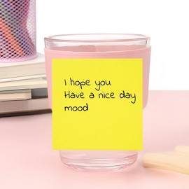 3 Packs of Yellow, Orange, Sky Blue Post-it Notes, 3x3 Inch Self-Adhesive Pads, 100 Pages/Sheets of Recyclable Post-it Notes for Office Supplies, School, Books and Wall Organization