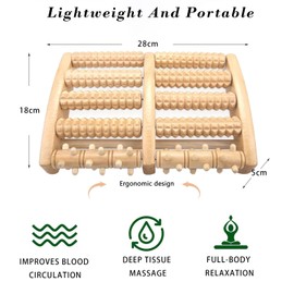 Foot Massager, Foot Massager, Foot Massager, Foot Massager, Fascia Roller Foot, Massager for Feet, Heel Spurs Massager, Fersomed Pressure Stimulation Device Heel Spor