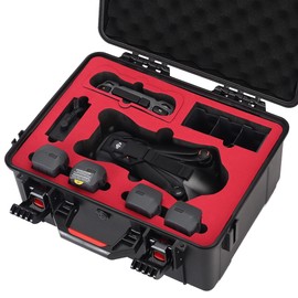 PONYRC Professional Mavic 4 Pro Hard Case, Waterproof Travel Carrying Case Bag for DJI Mavic 4 Pro Creator/Fly More Combo, Fits for DJI RC Pro 2/ RC 2 Remote & Accessories